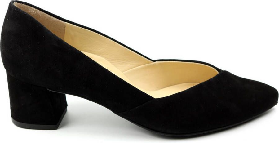 PAUL GREEN Pumps Dames 3740 Maat: 37 5 Materiaal: Suède Kleur: Zwart