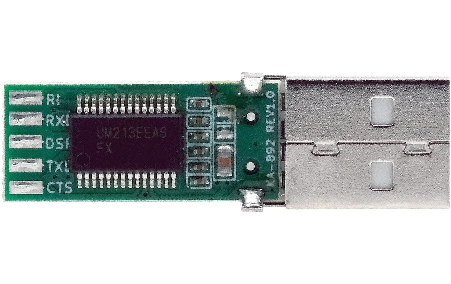 Schnittstellenkabel USB EX-13101USB zu 1S Seriell RS-232 Konverter-Board (FTDI Chipsatz)