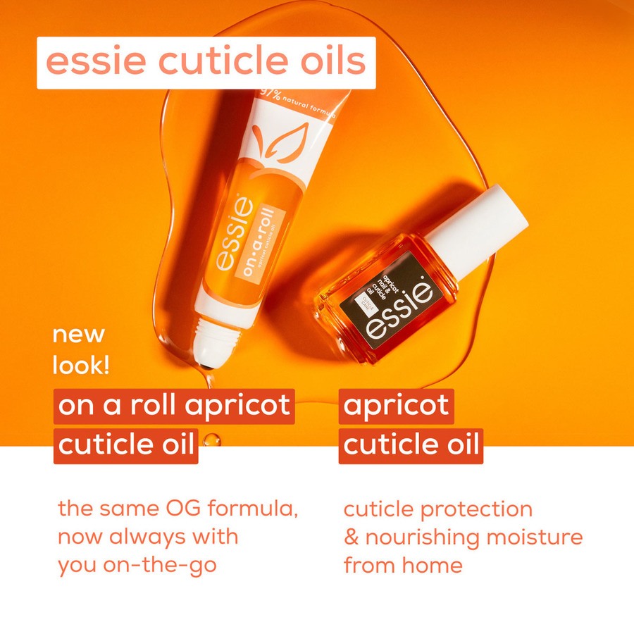 Essie On-A-Roll Apricot Nail And Cuticle Oil 13,5ml