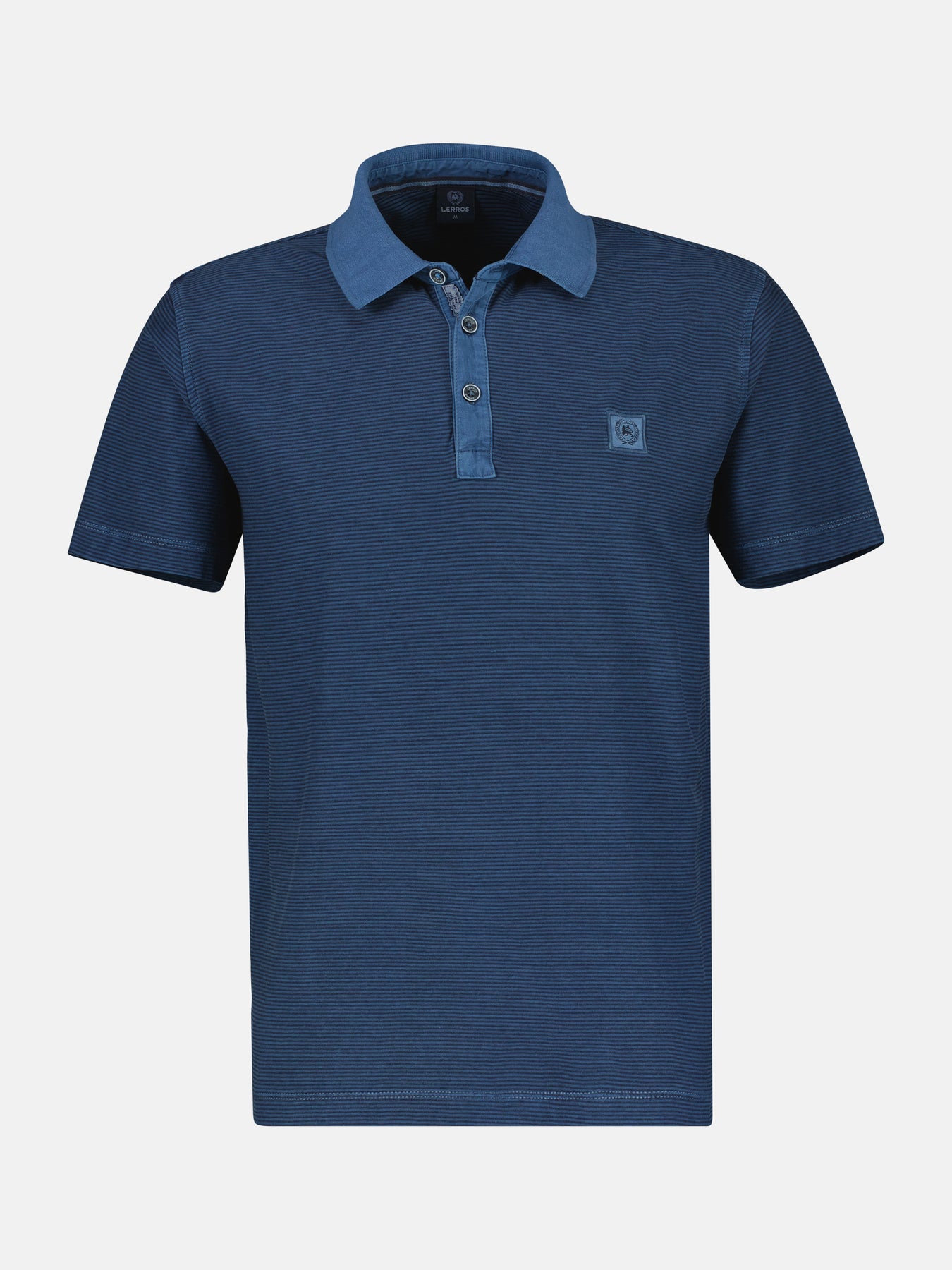 Poloshirt mit Finelinerstreifen