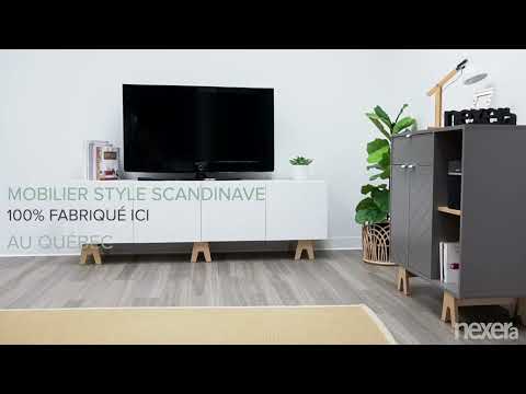 Nexera Meuble TV  Runway - Noir