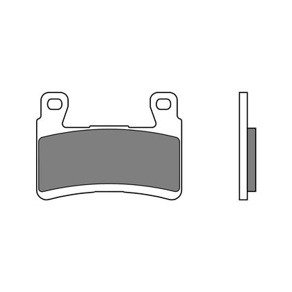 Plaquettes de freins Brembo Sinter Métal Fritté Avant