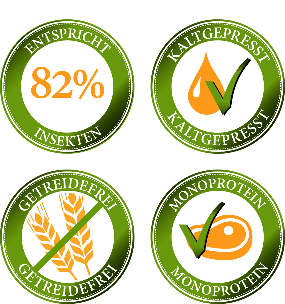 Сroquettes pressés à froid hypoallergénique avec insectes - naturgut-schmaus - 10 kg