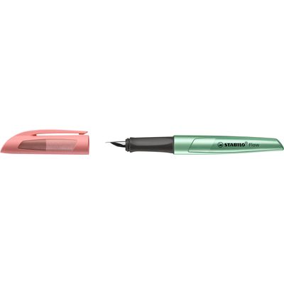 STABILO Flow Cosmetic - Stylo plume - rose/vert