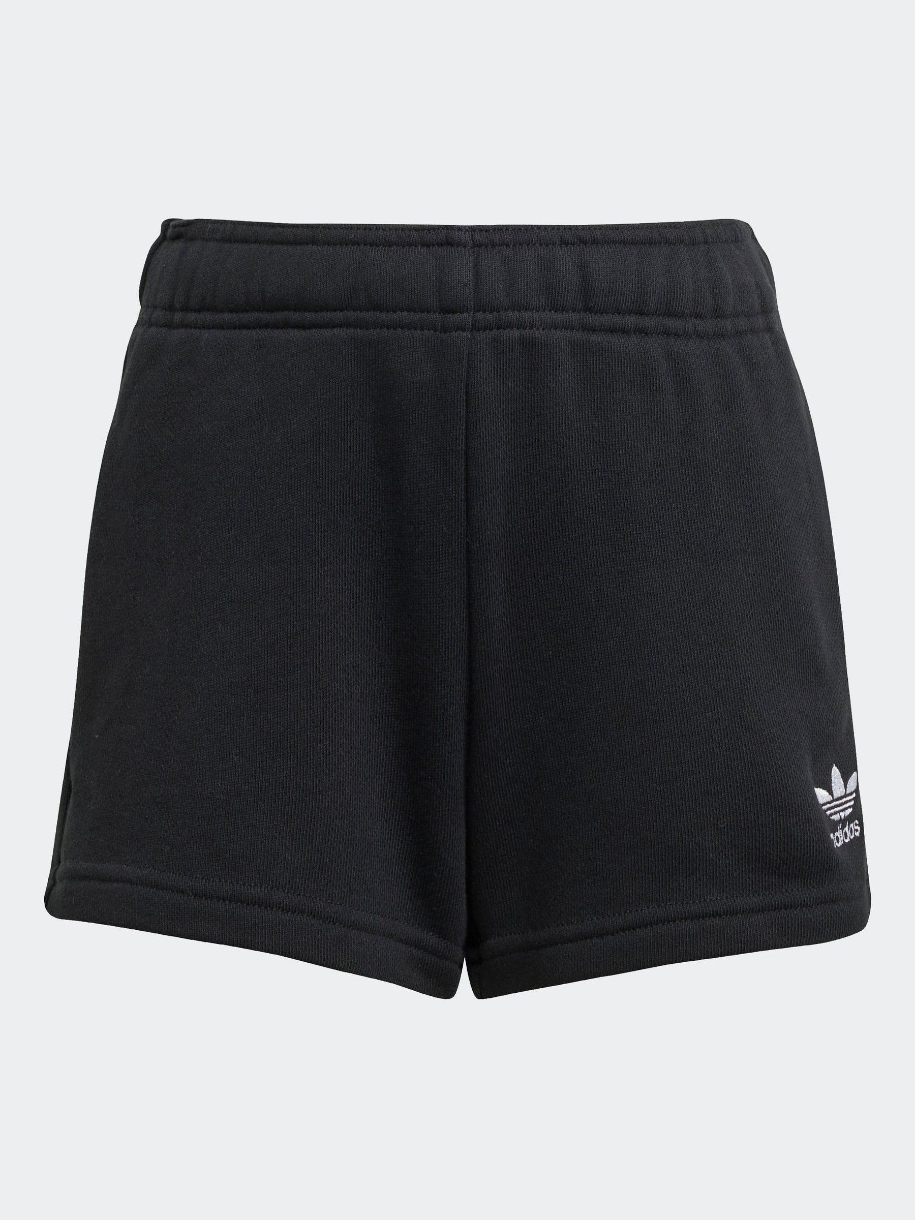 Zwart - adidas Originals Little Kids set van short en T-shirt