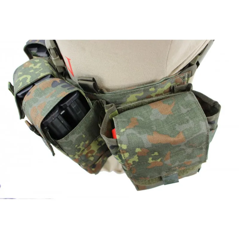 Zentauron -  Zentauron Chest Rig Nonmodular Split Front flecktarn