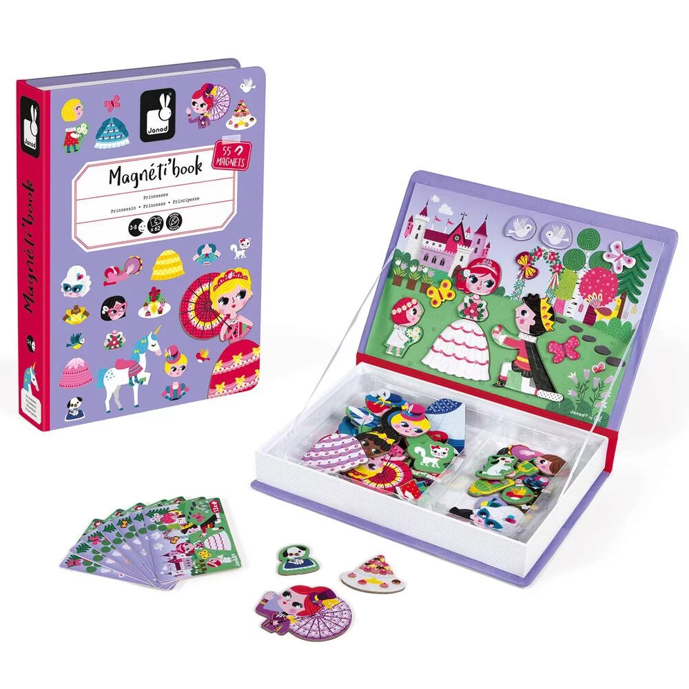MAGNETI'BOOK PRINCESSES - EN CARTON
