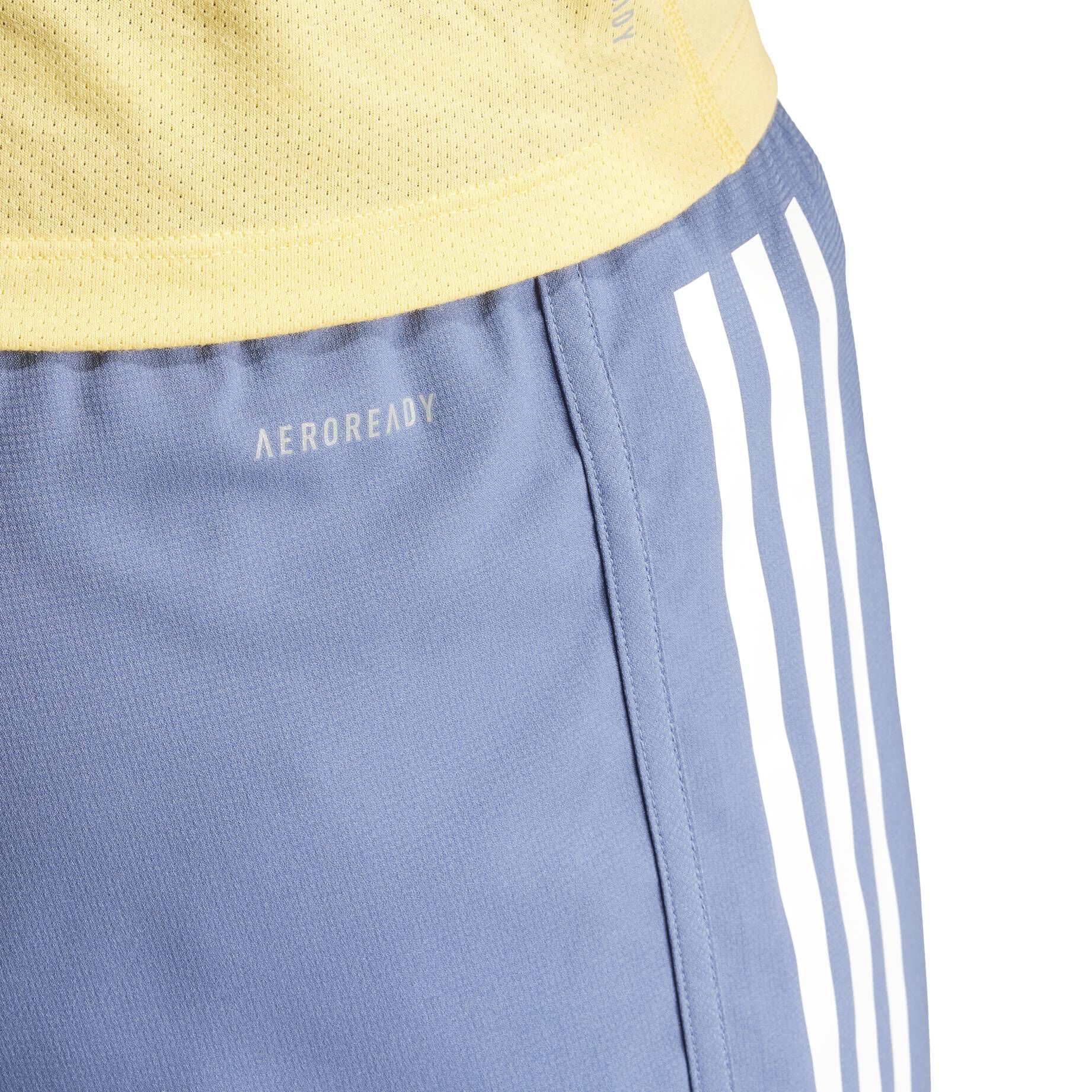 adidas Performance| Herren Laufshorts ON THE RUN 3 STRIPES 2IN1
