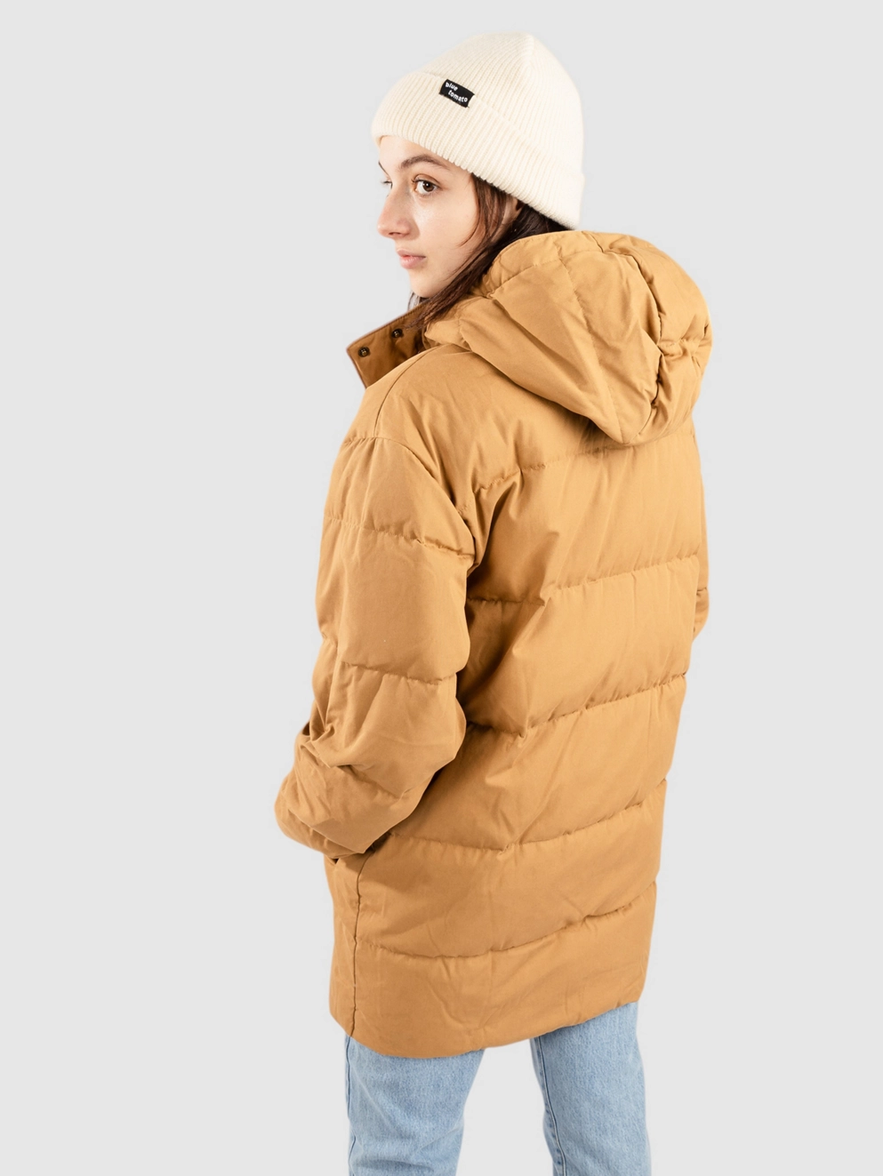 Patagonia Cotton Down Parka nest brown