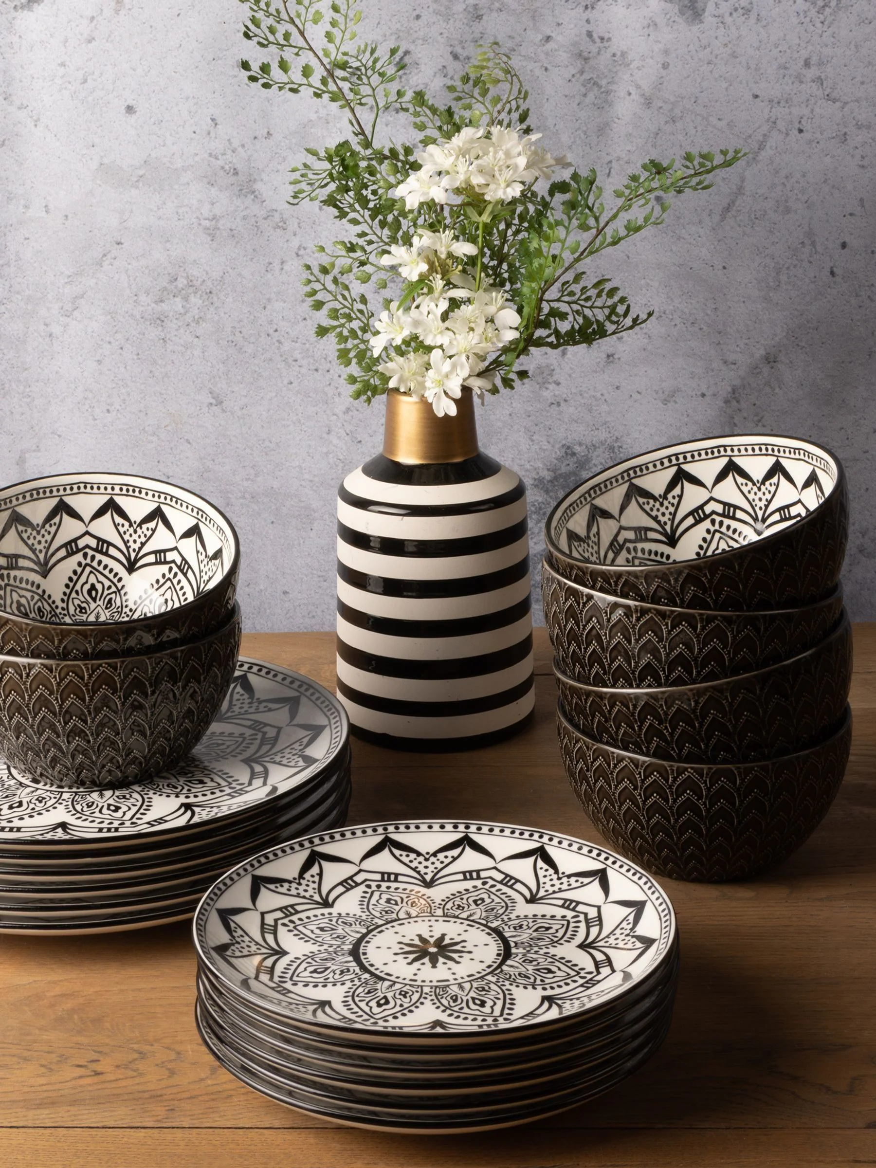 Code Maison 12 Piece Inari Dinner Set
