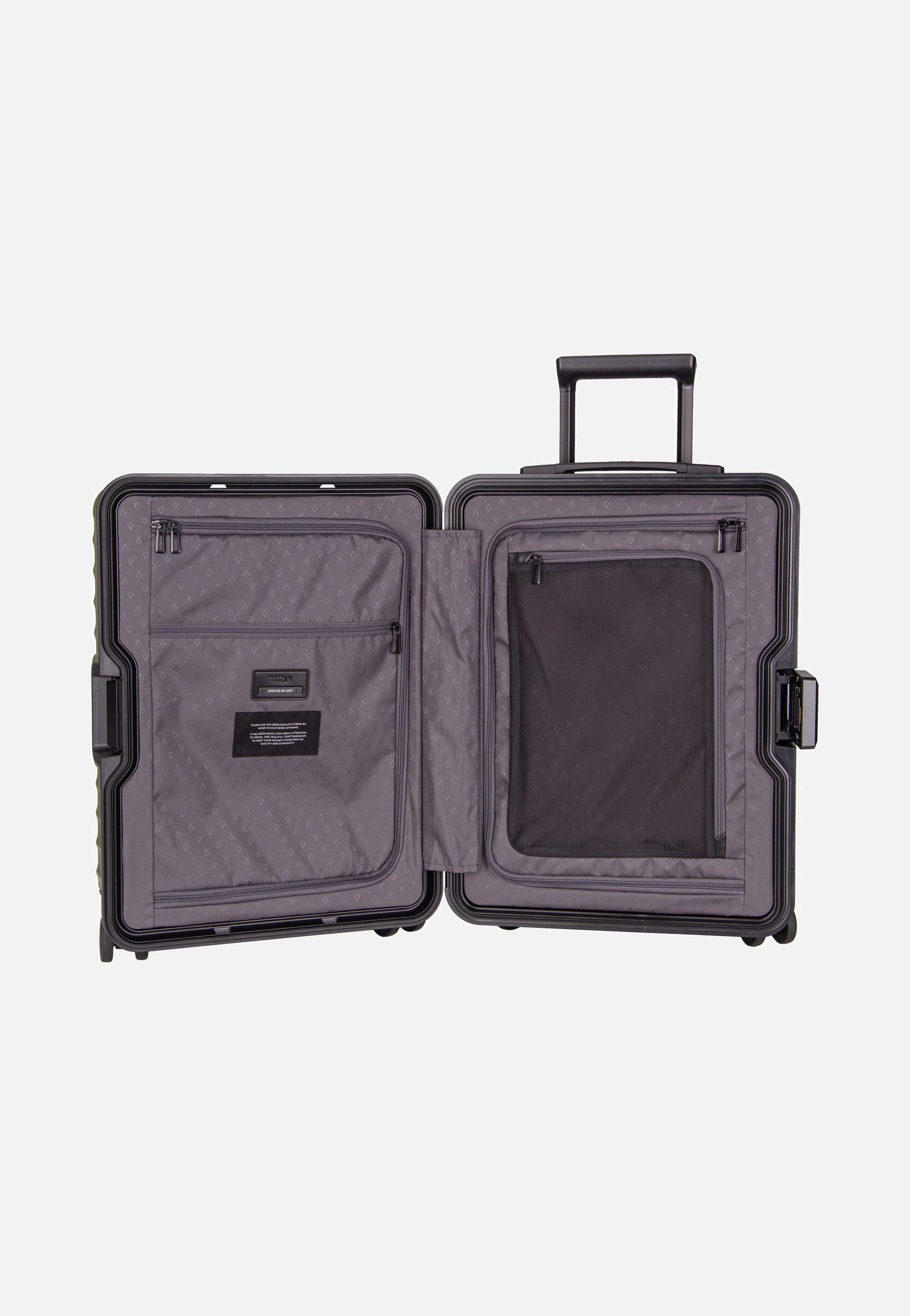 OVERSEAS 4w Trolley S20 Forest Green - Koffer