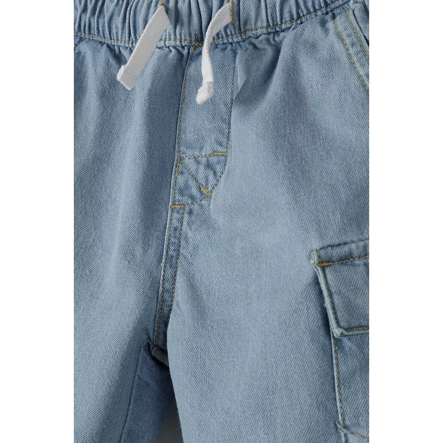 MINOTI Jeansshorts Denim-Hellblau