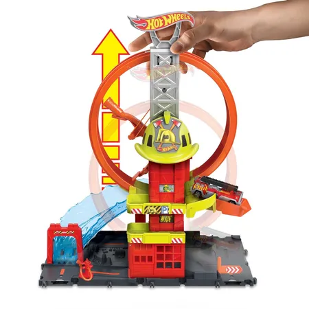 Hot Wheels City Super-Looping Feuerwache