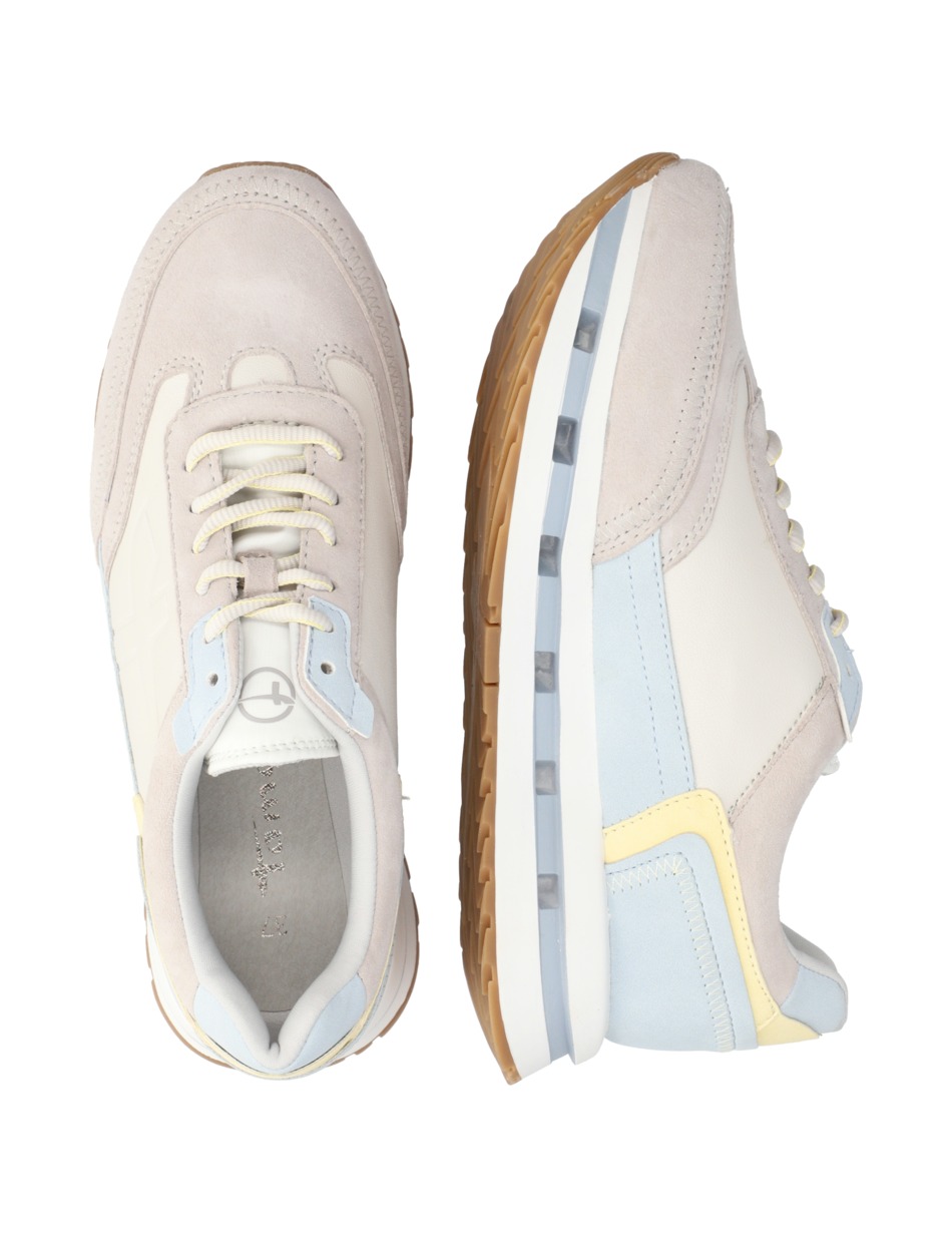 Lederkombination Sneaker