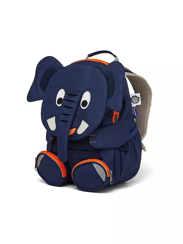AFFENZAHN Kinder Rucksack Große Freunde - Elefant dunkelblau