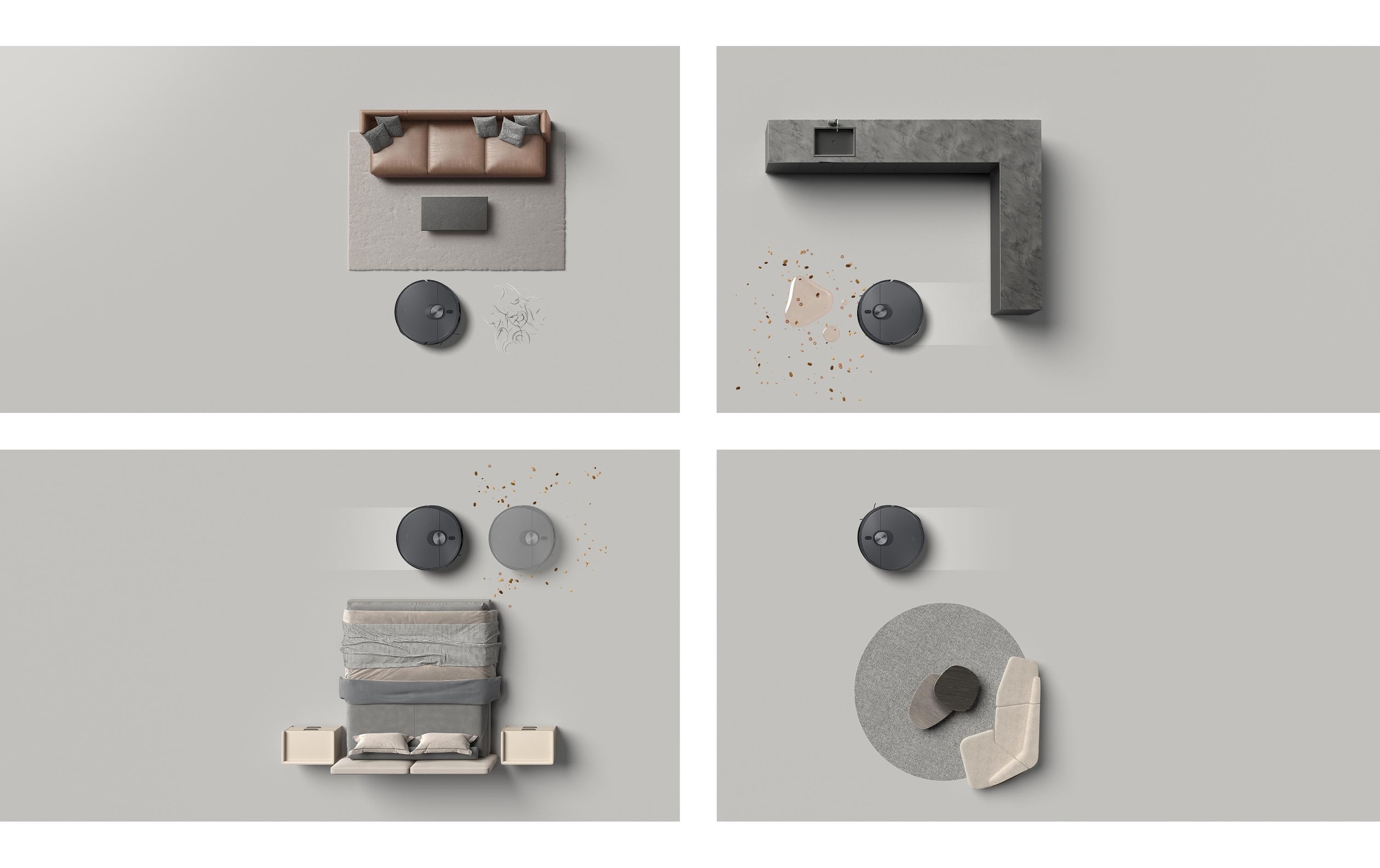 Xiaomi Nass-Trocken-Saugroboter »Vacuum X20 Max«