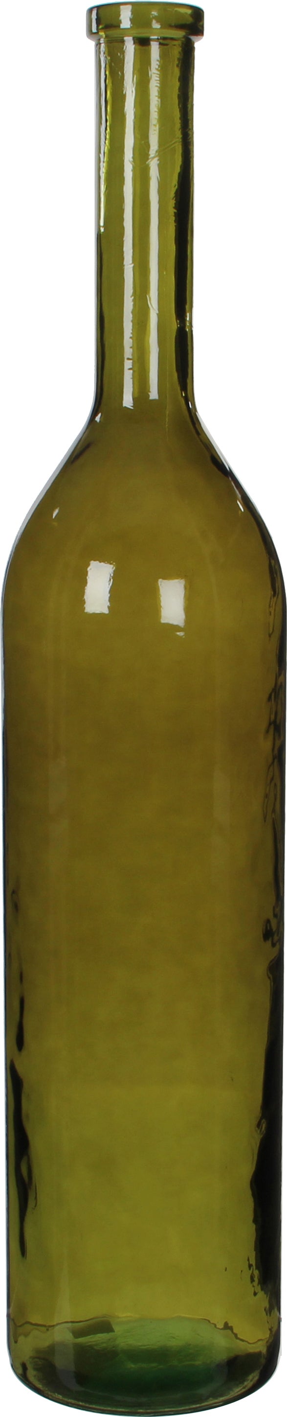 Mica Decorations fles Rioja groen D 21 H 100 cm