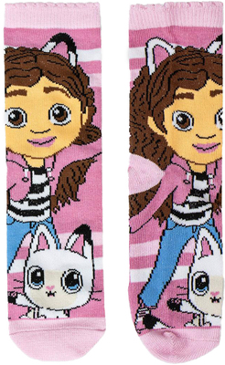 Gabby's Dollhouse Sokker 4-pakning, Rosa