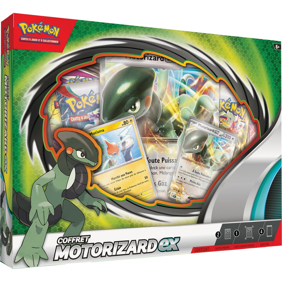 Coffret Cartes Pokémon V Motorizard-ex
