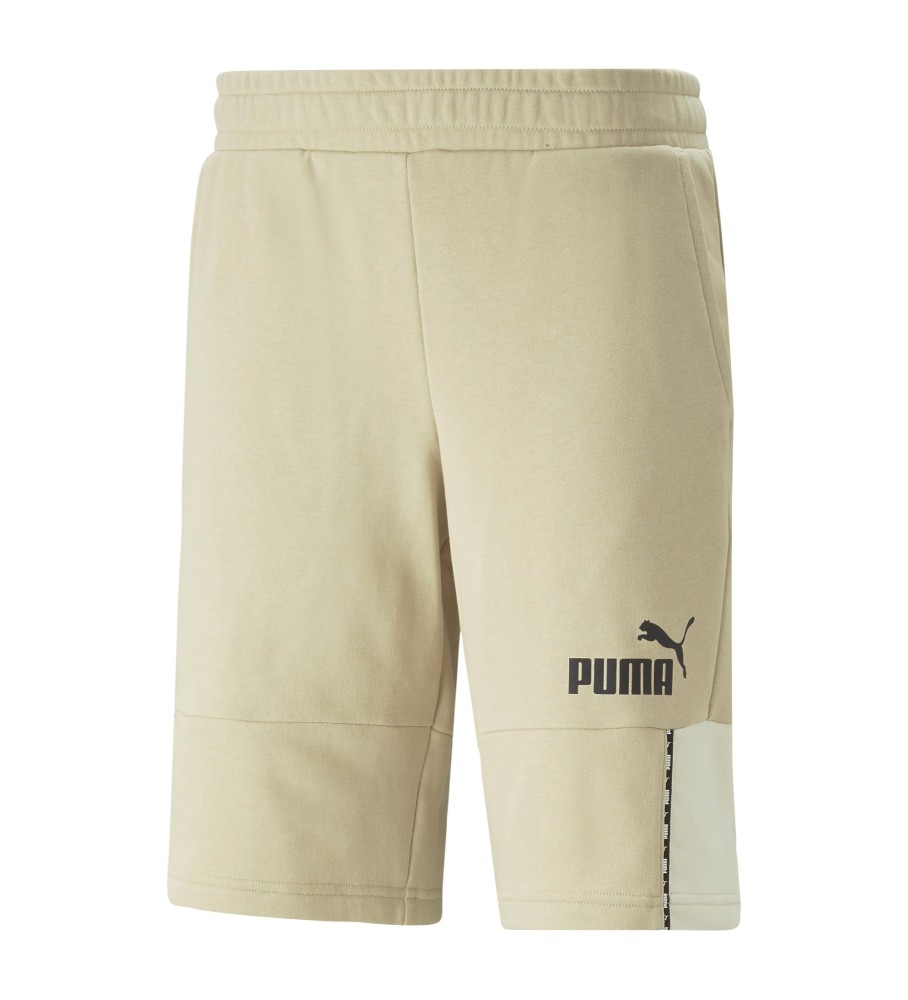 Shorts Puma Essential BlockTape 10 bege