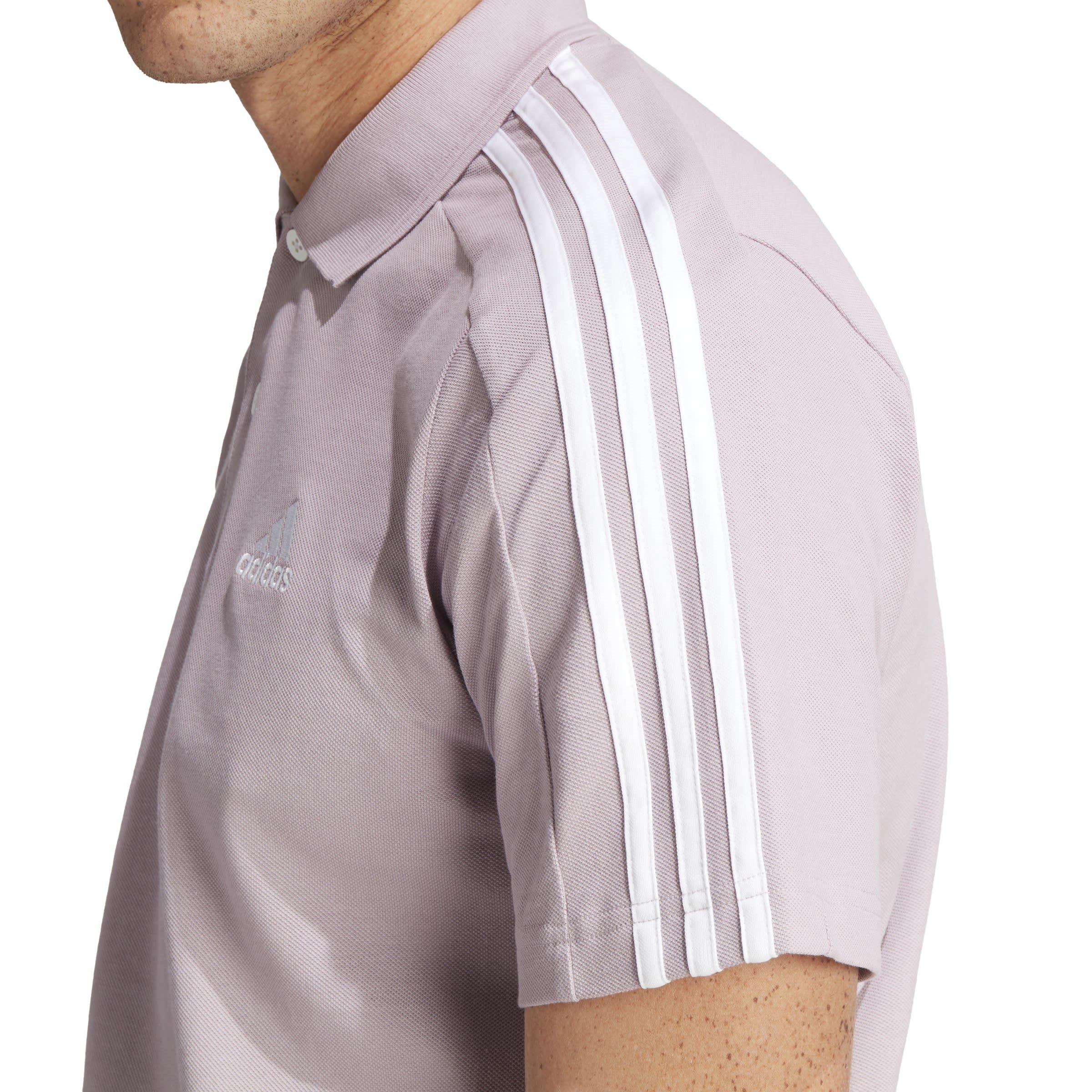adidas Essentials Mens Cotton 3-Stripes Polo Shirt