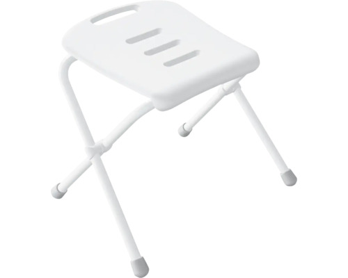 Klapstoel spirella Vivawell Eco wit