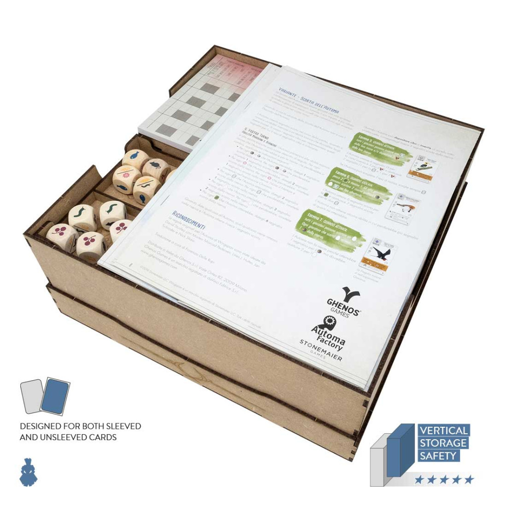 Boîte de Rangement et Tour à Dés Dicetroyers - Wingspan