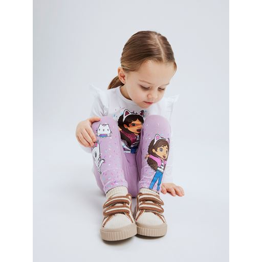 Name It Nerisa Gabby Leggings, Lavender Mist, 104 cm