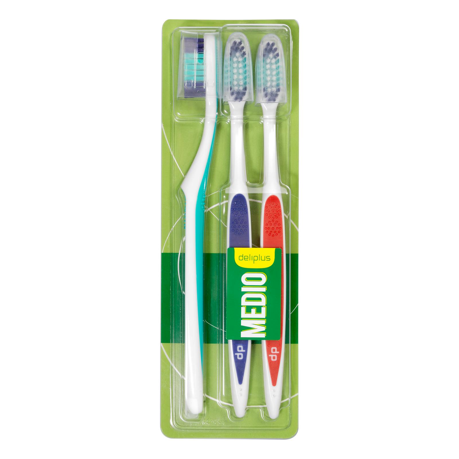 Brosse à dents moyenne Deliplus