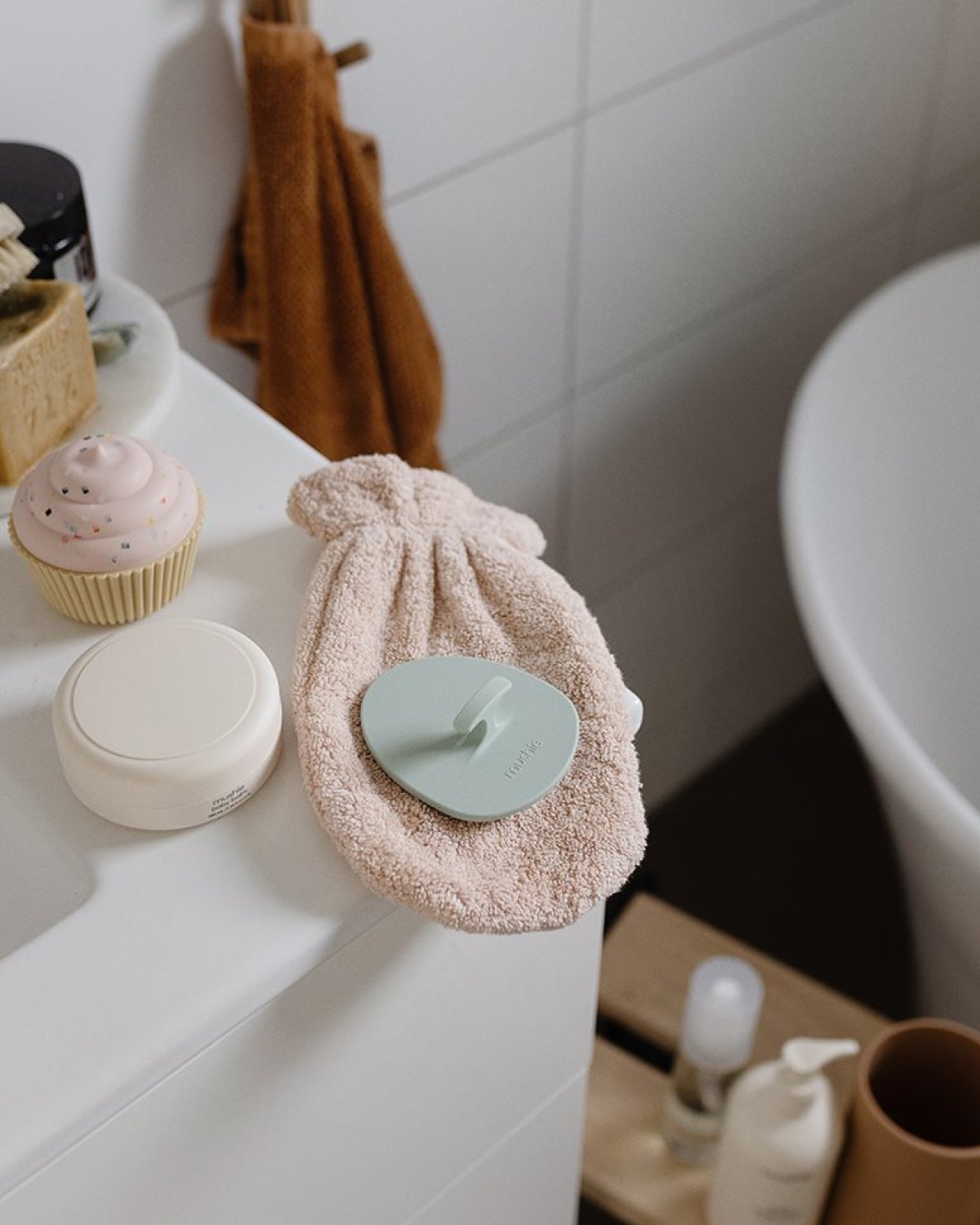 Badebørste Baby 2pk – Hodebunnsmassasje mot Skurv | Cradle Cap Brush