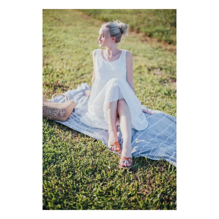 Salt-Water Sandales Classic Slides- Collection Femme  | Naturel