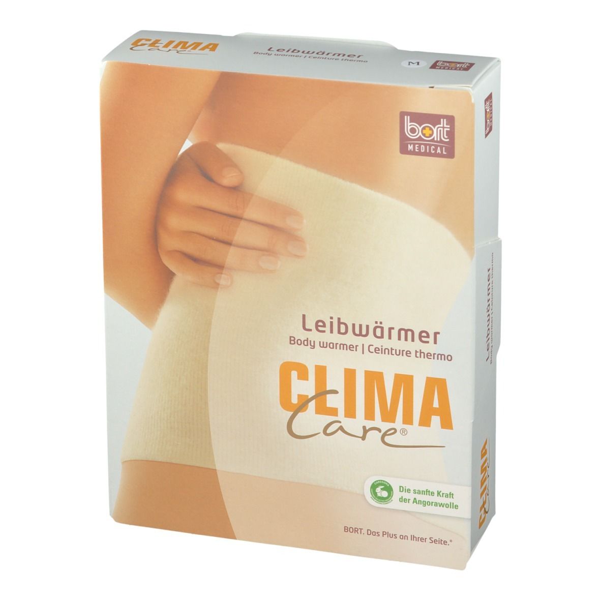BORT CLIMACare® Leibwärmer Gr. M weiß
