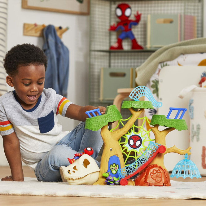 Spidey und seine Superfreunde - Spielset - Dino-Baumhaus