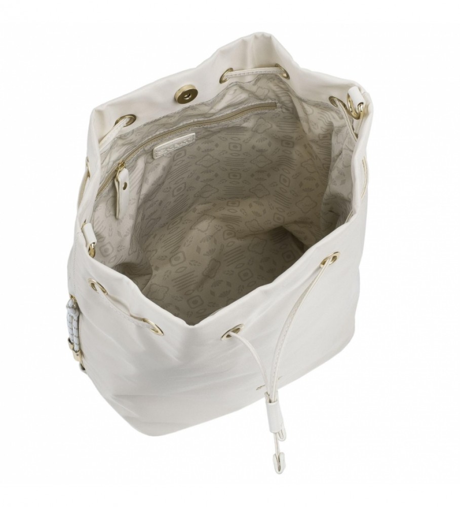 Bolsa de ombro Skpat 307674 - 24,5 x 30,5 x 13,5 cm - Branca