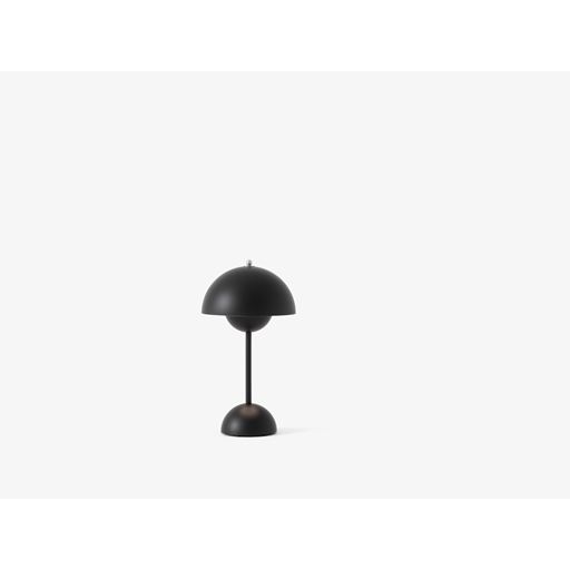 &Tradition Flowerpot VP9 Bordlampe, Mat Sort, Ø16 cm