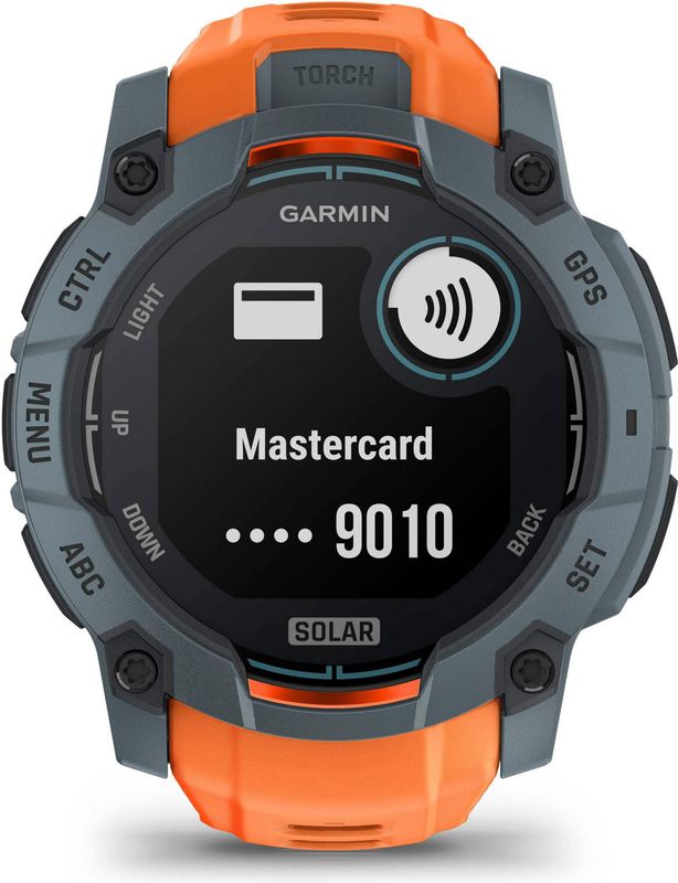 Garmin - Instinct 3 Solar - GPS Horloge - Schemerblauw - 50 mm