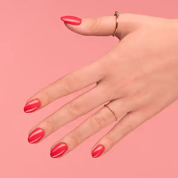 006 UV Nagellack Hybrid Classic Coral