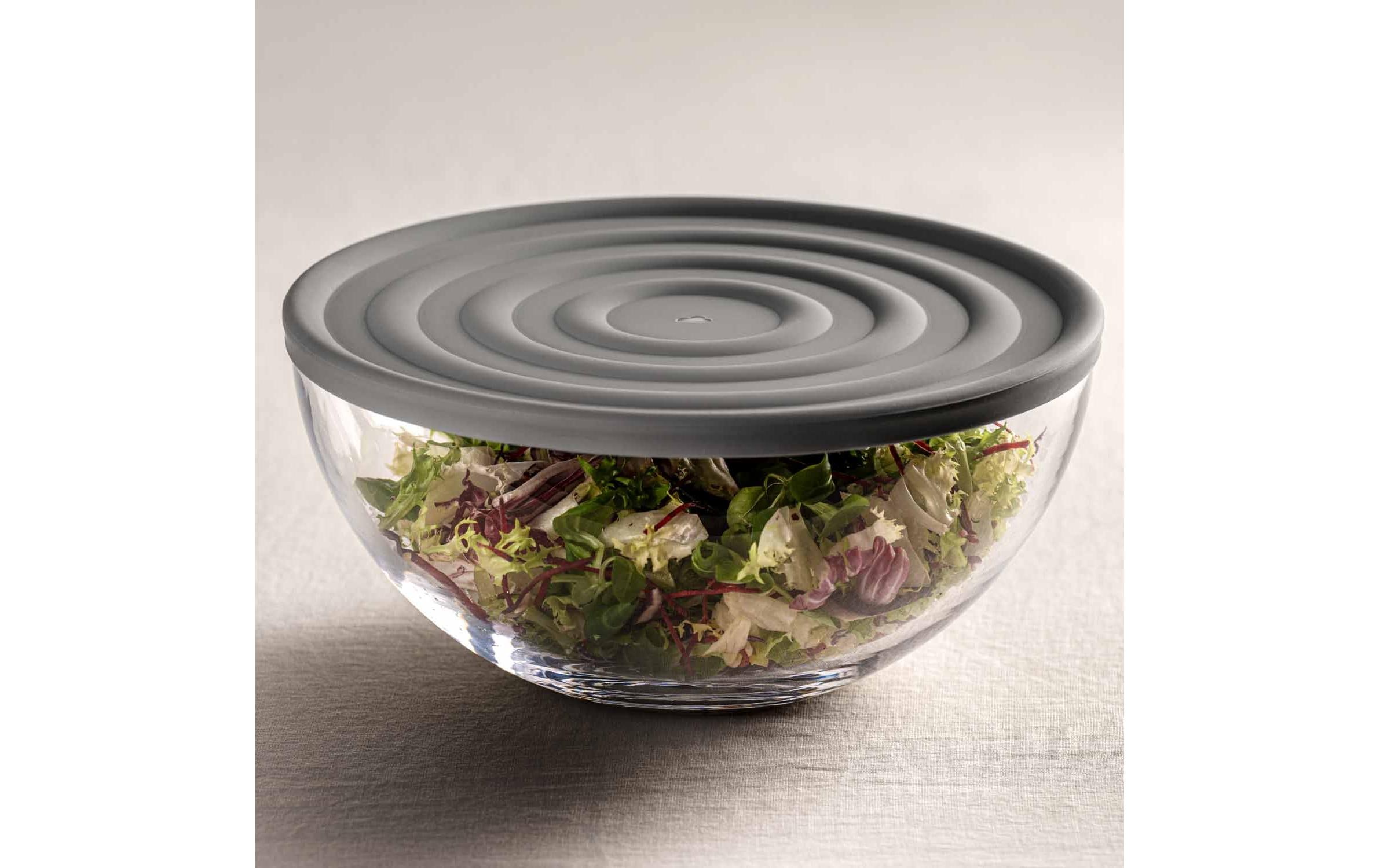 Deckel Cucina 1 Stück, 28 cm, GrauSilikondeckel