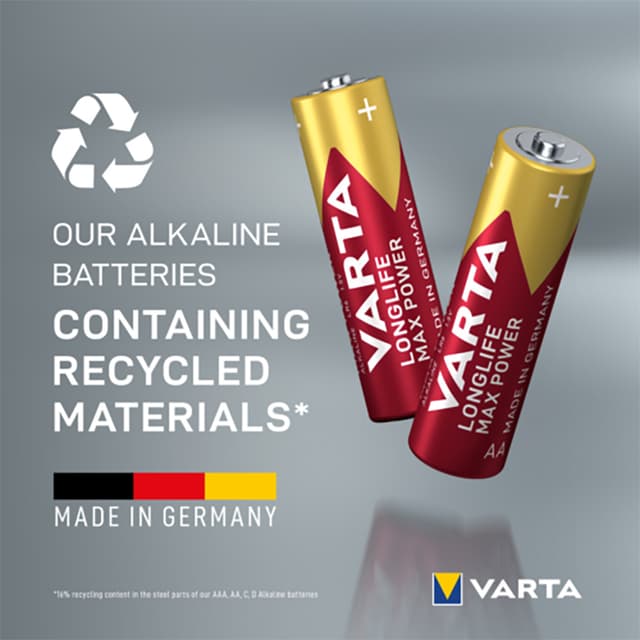 Varta Longlife Power AA batterii 7042378 10-pack (red)