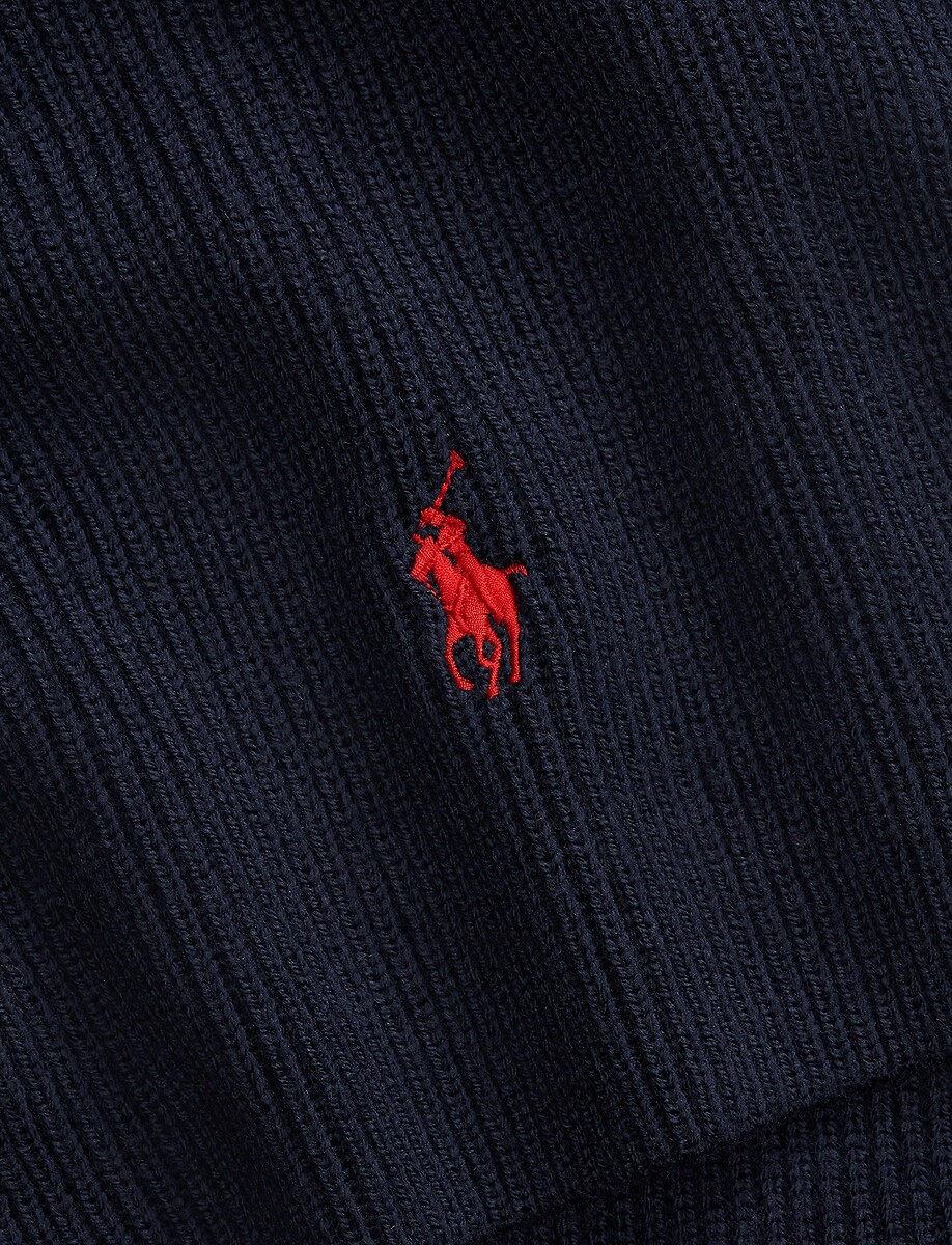 POLO RALPH LAUREN<br>Caixa de presente com cachecol e chapéu de lã