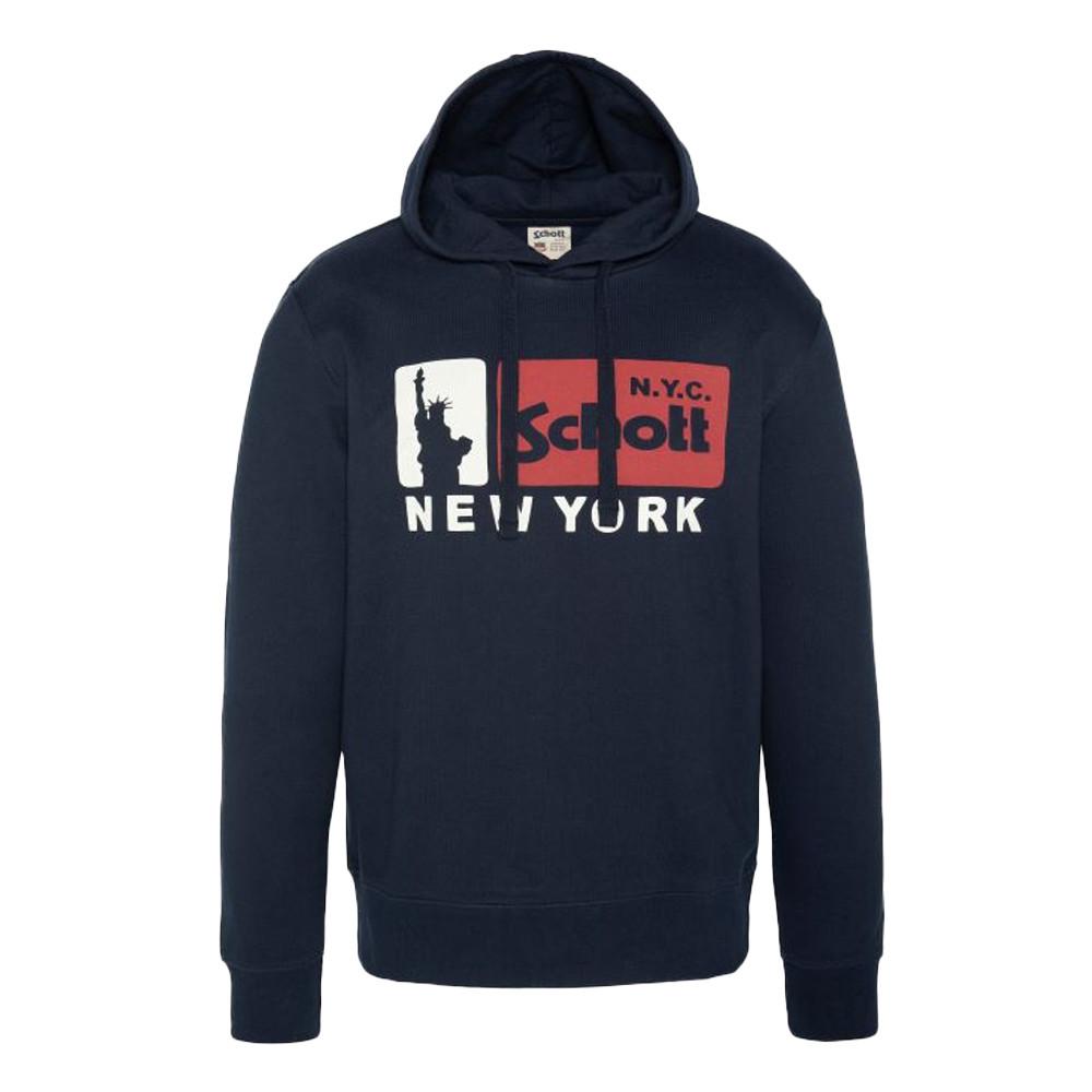Schott Sweat Marine Homme Schott NYC