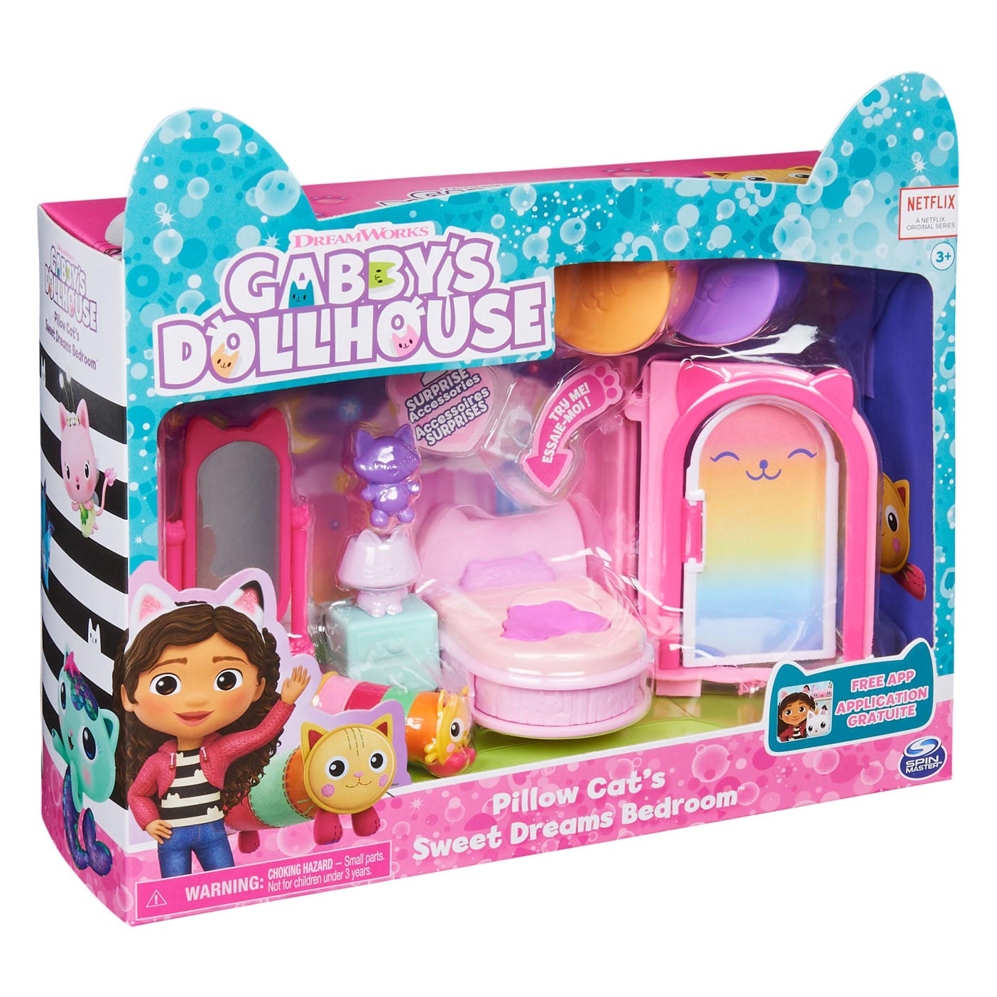 Gabby's Poppenhuis - Zoete Dromen Slaapkamer Speelset