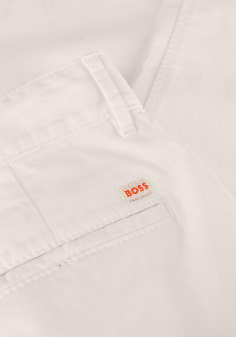 BOSS witte boss chino chino_slim