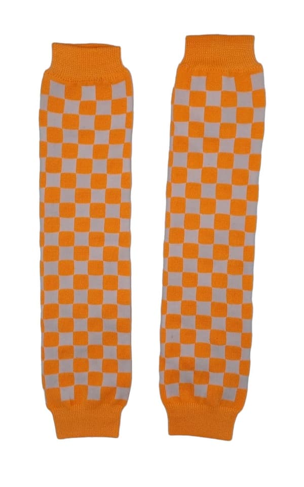 Oransje leggvarmere Checkers