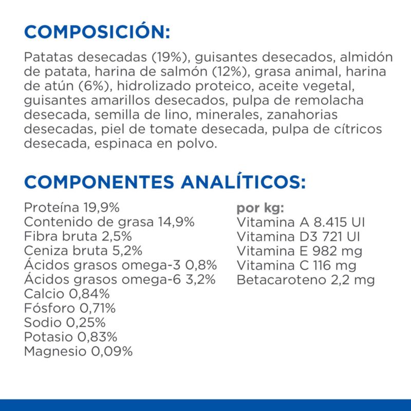 Ração hipoalergênica Hill's Science Plan para cães de pequeno e pequeno porte com salmão.