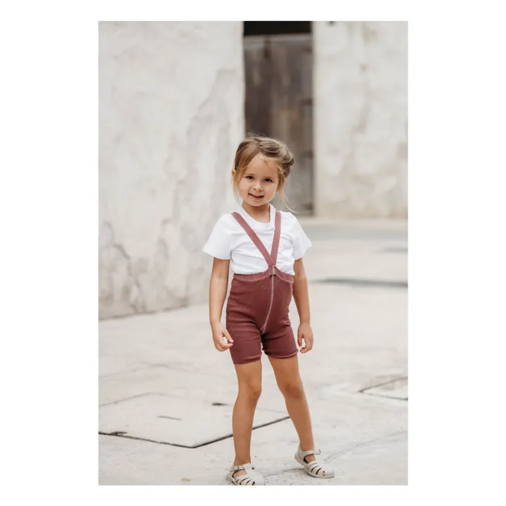 Silly Silas Collants Shorty Coton Bio | Rose