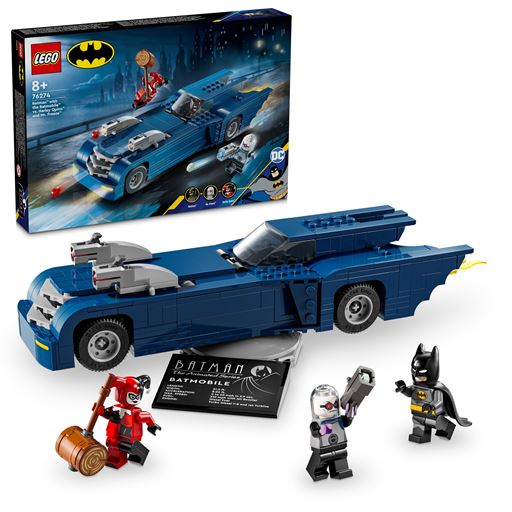 LEGO Super Heroes Batman™ Og Batmobile™ Mod Harley Quinn™ Og Mr. Freeze™ - 76274