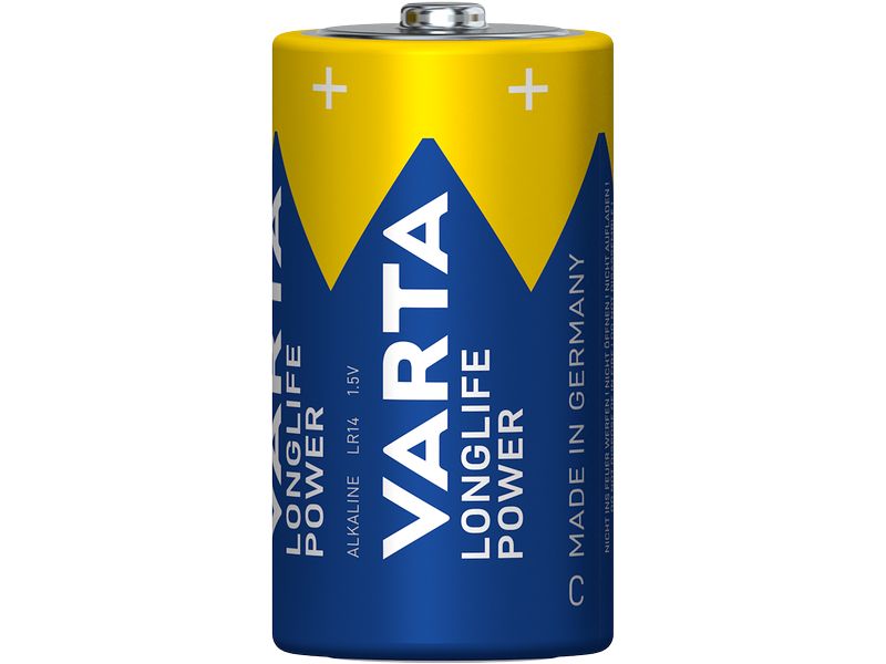 Varta Batterie Longlife Power C , 2 Stück Typ C Batterien im 2er Pack
