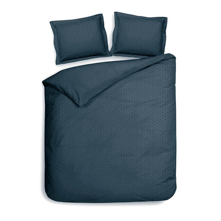 Dekbedovertrek Punto - Marine Blauw
