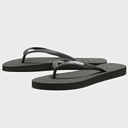 Tongs Femme Vintage Classic Noir